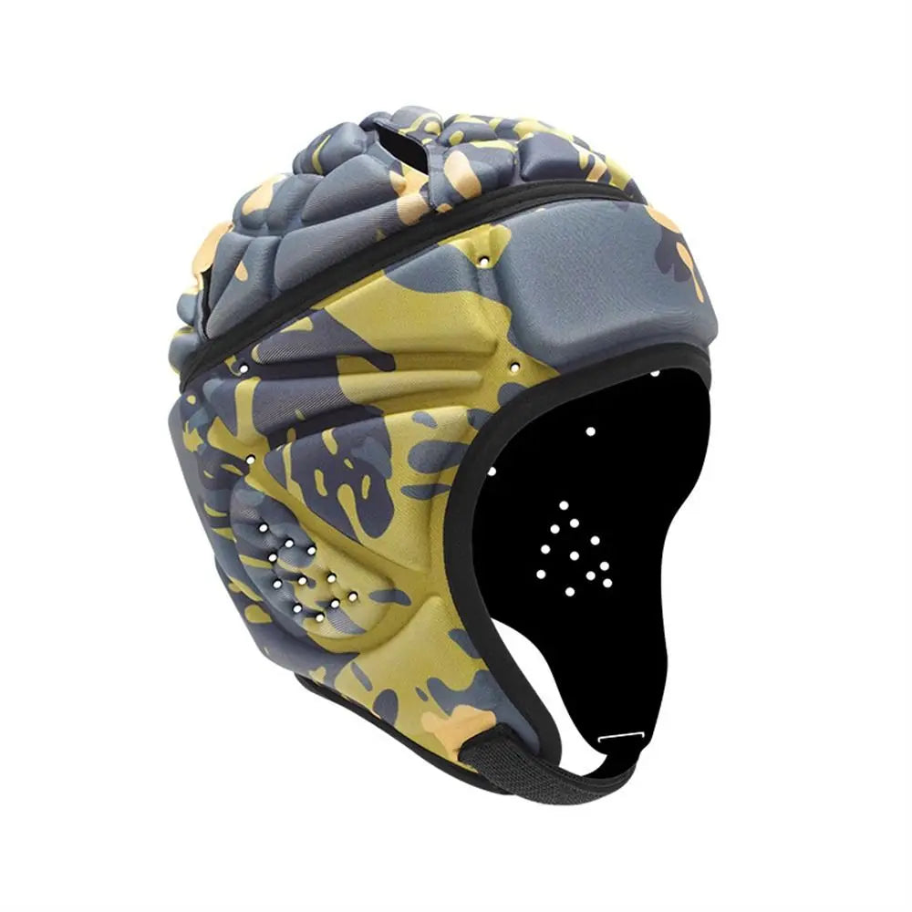 Adult and Child Shockproof Soft Head Protector Rugby Helmet
