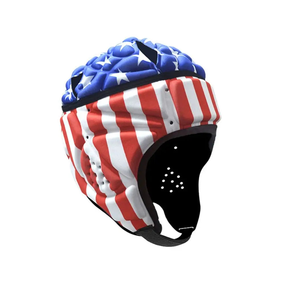 Adult and Child Shockproof Soft Head Protector Rugby Helmet