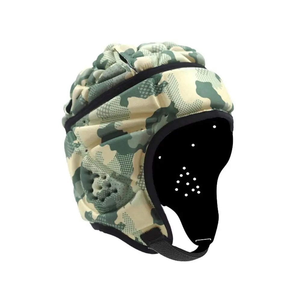 Adult and Child Shockproof Soft Head Protector Rugby Helmet